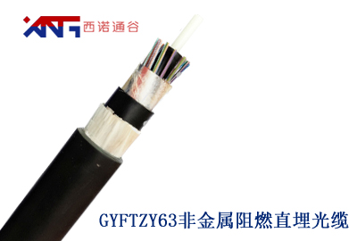 GYFTZY63非金屬阻燃直埋光纜